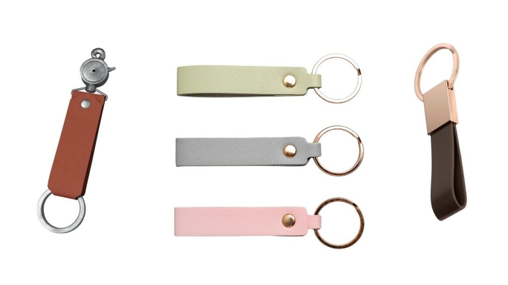 Custom Leather Keychains from YZS