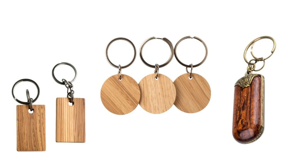 custom Wooden Keychains from China