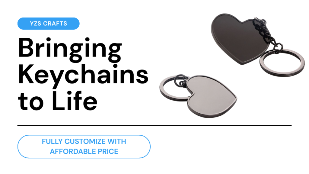 unlimited customization options for custom keychains